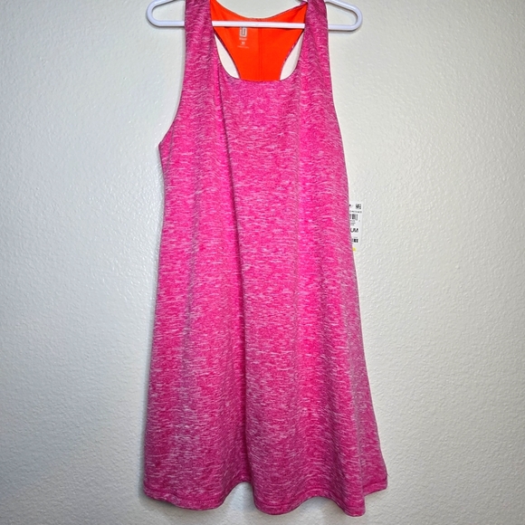 Other - Ideology pink racer back dress with shorts